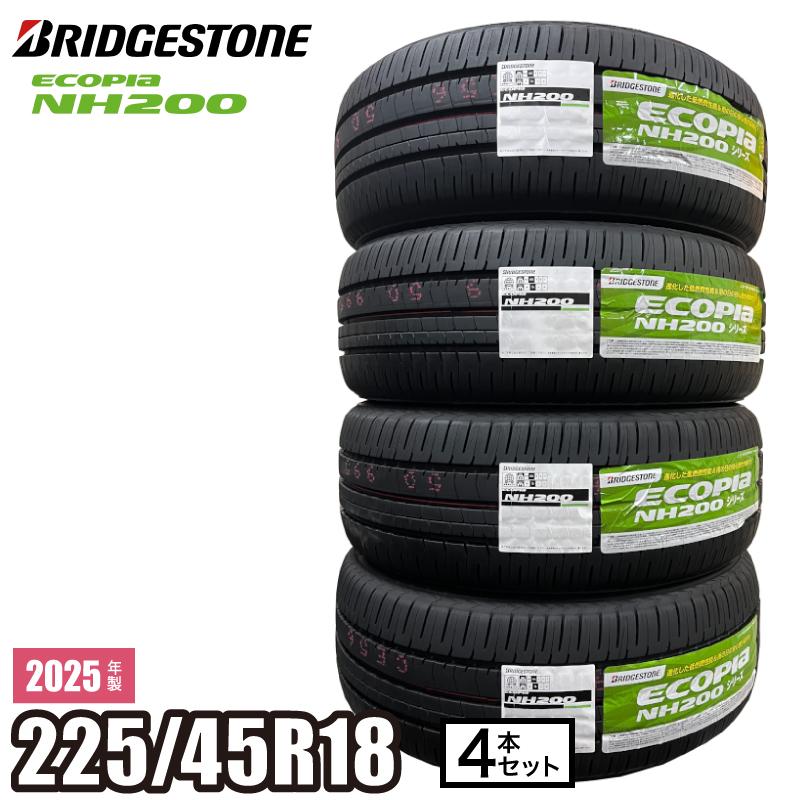 エコピア 2025年製 ECOPIA NH200 225/45R18 95W XL 【4本セット