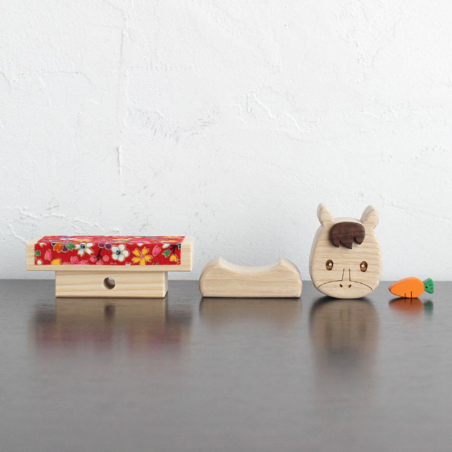 干支の置物【在庫限り】『うまい餅』　午年　うま年　木製　鏡餅　鏡もち　2026  正月飾り |  | 05