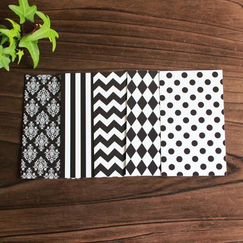 モノトーン　5種類セット　メッセージカード | 