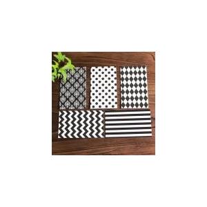 モノトーン　5種類セット　メッセージカード |  | 01