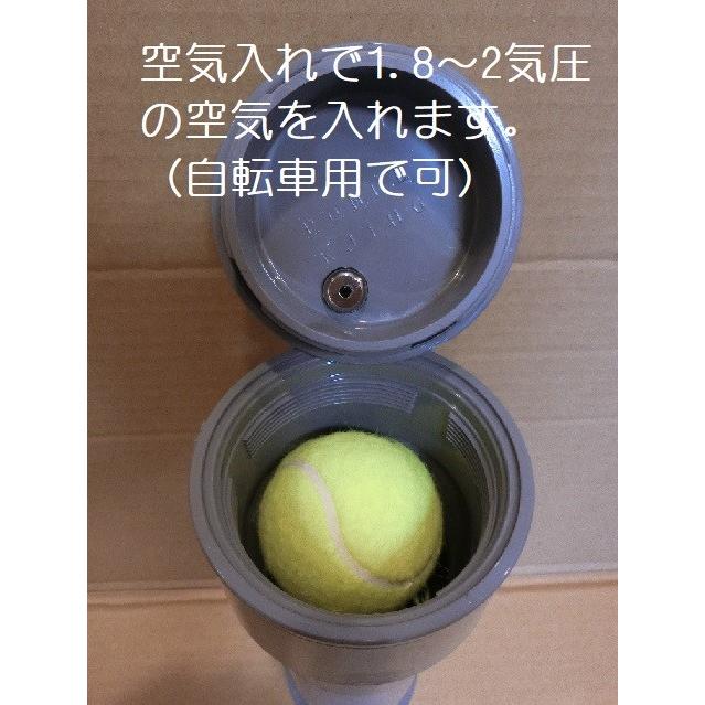 持ち運び用テニスボール圧力容器(ボール4個収納) : あつめる 持ち運び用テニスボール圧力容器(ボール4個収納) : あつめる