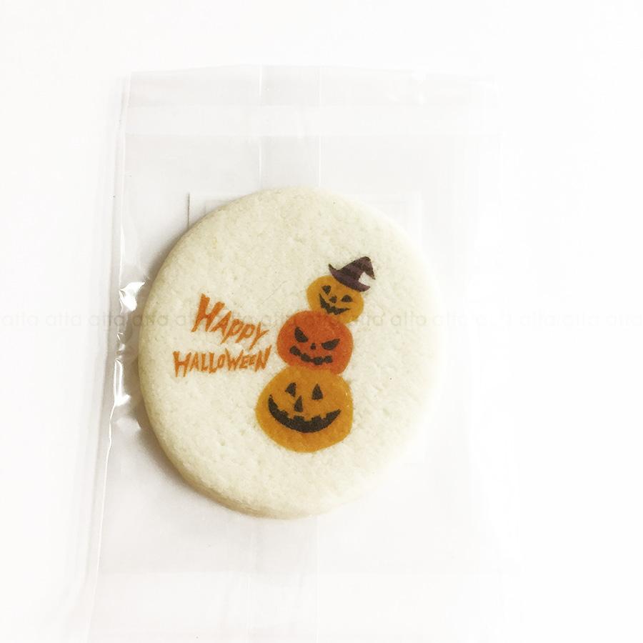 ハロウィンクッキー 3パンプ柄 可食プリント ミルククッキー 丸型 1セット10個 食べられる印刷 Hlks 0001 飲食店様向け通販サイトatta 通販 Yahoo ショッピング