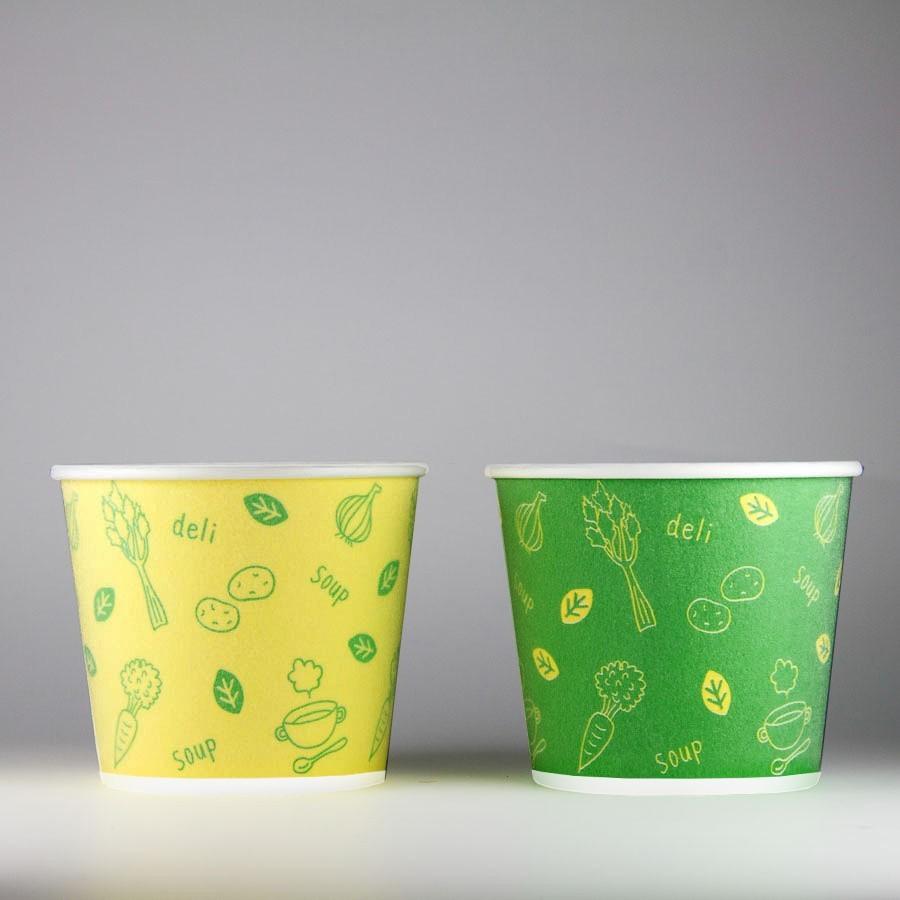 発泡断熱紙コップ(スープ用) 400ml(13オンス) 50個 Y012334(13oz