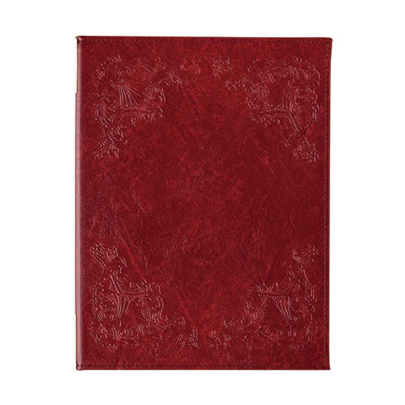 洋風メニューブック A4・4ページ ピンタイプ #1500-1A シンビ(SHIMBI