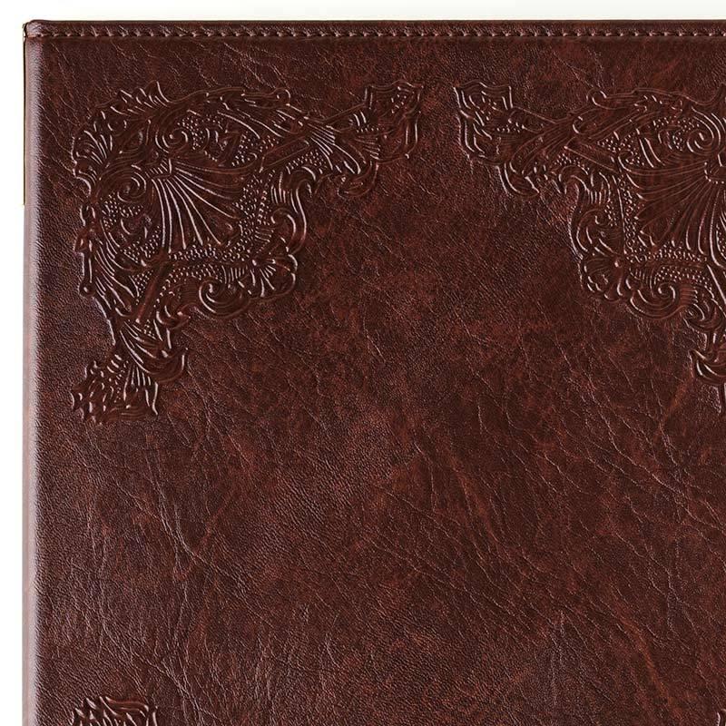 洋風メニューブック A4・4ページ ピンタイプ #1500-1A シンビ(SHIMBI