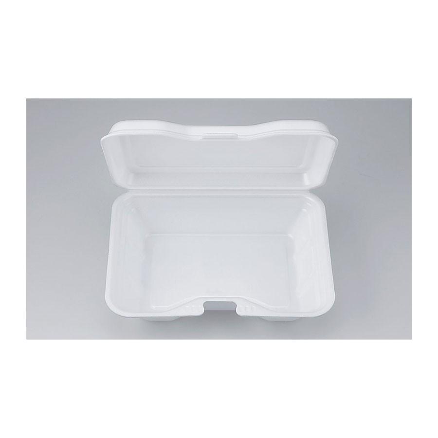 弁当容器・惣菜容器　300個　212x156x46mm ※電子レンジ不可 VK-611ムジ ※沖縄・離島 送料別途　※代引き不可商品