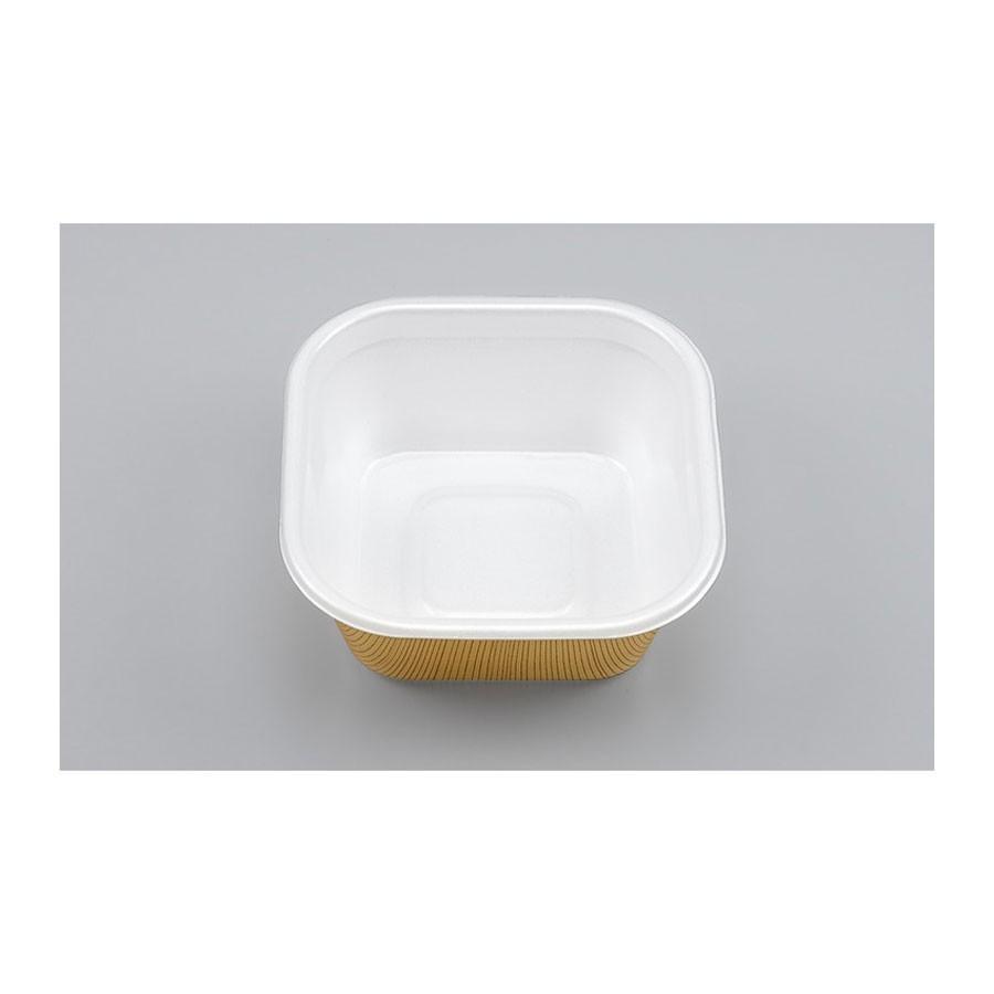 弁当容器　本体のみ600個　139x139x62mm ※電子レンジ不可 VK-77杉目本体 ※沖縄・離島 送料別途　※代引き不可商品