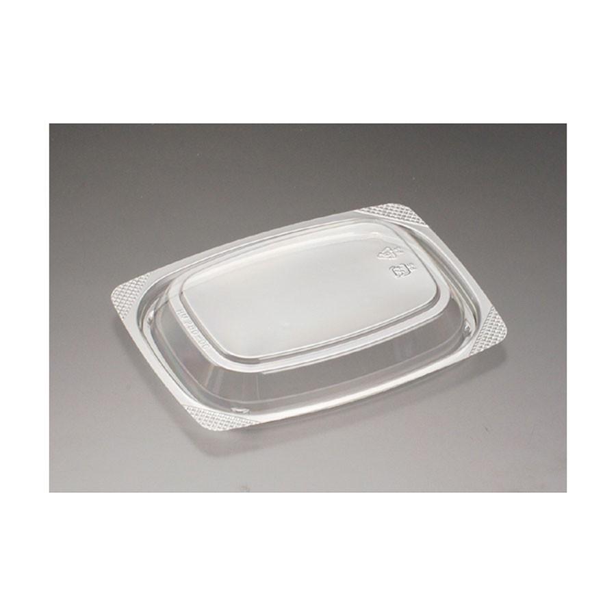 惣菜容器　本体+蓋1,200セット　165x128x23mm ※本体は電子レンジ可 HM280B黒 セット ※沖縄・離島 送料別途　_1