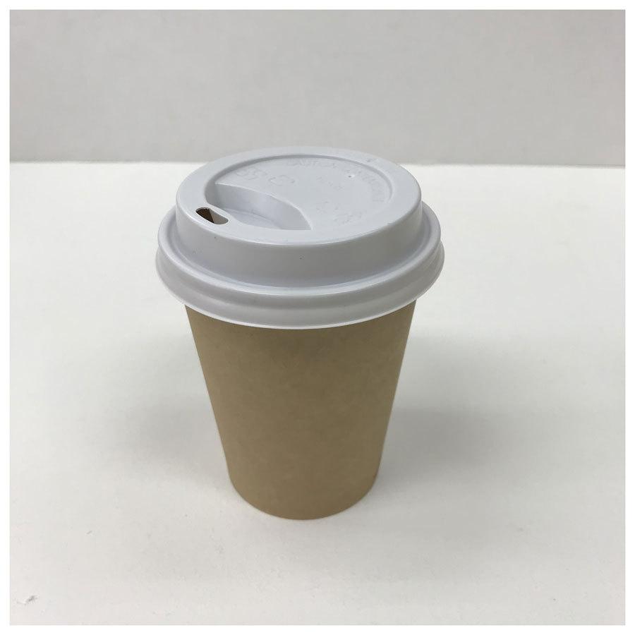 厚紙未晒紙コップ 280ml(8オンス) 1,000個 KMA-240ナチュラル ※北海道・沖縄・離島 送料別途 ※個人宅配送不可 KMA-240-NAT クラフトの画像