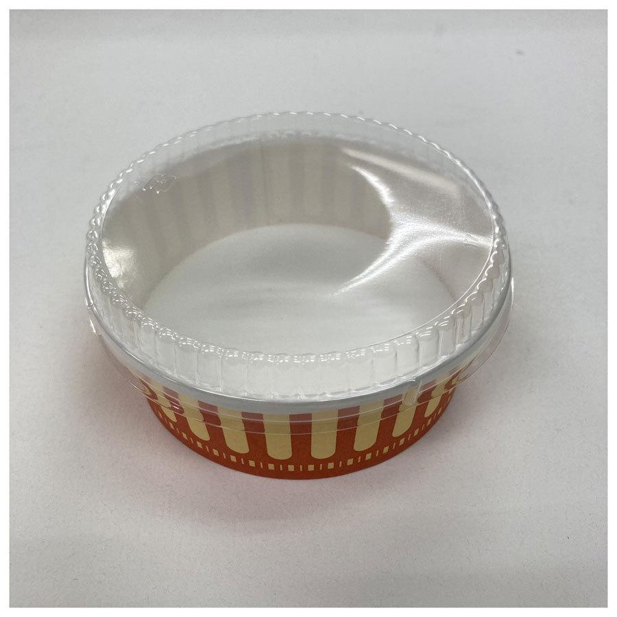 耐熱性紙容器　1,200個　269ml　113.4×40×99mm　FC-255PET-EP オリジナルストライプ　※沖縄・離島 送料別途 【テイクアウト・業務用・使い捨て食品容器】_3