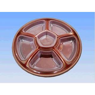 オードブル容器 φ365×47mm 本体(カセット付)+嵌合蓋 200個セット KS