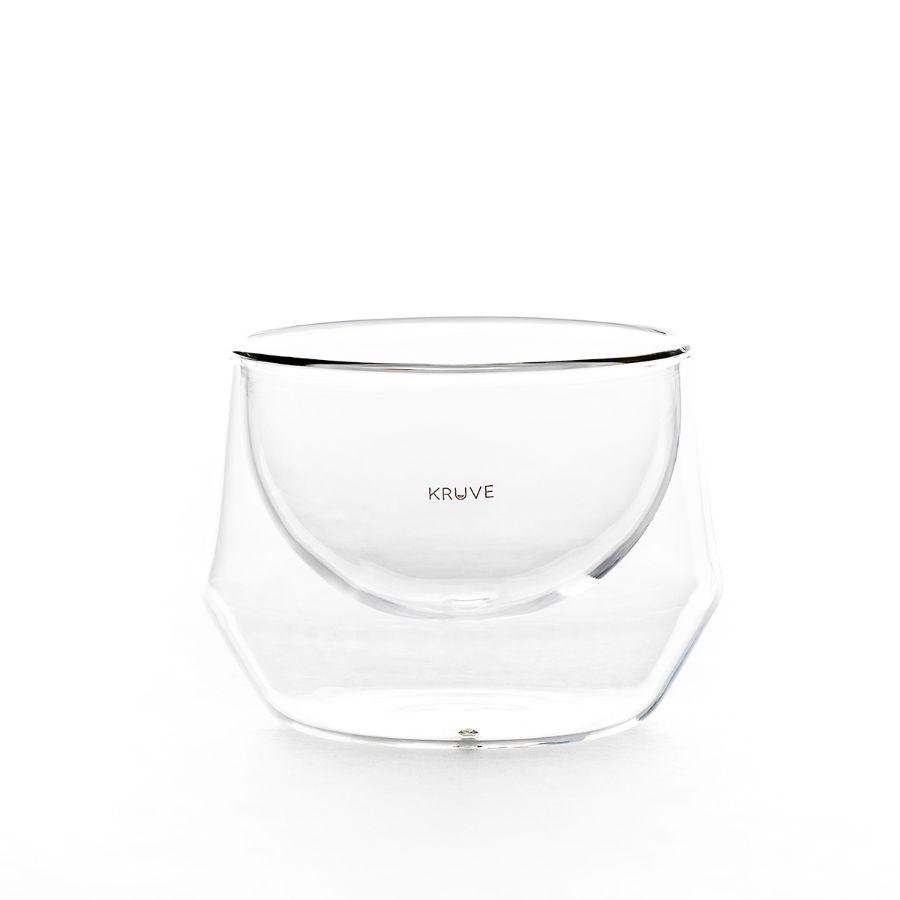 EQ断熱ガラス ダブルウォールグラス 200ml ラテグラス2個セット KRUVE(クルーヴ)IMAGINE Milk Glasses ※沖縄・離島 送料別途 KVQ1030-200の画像