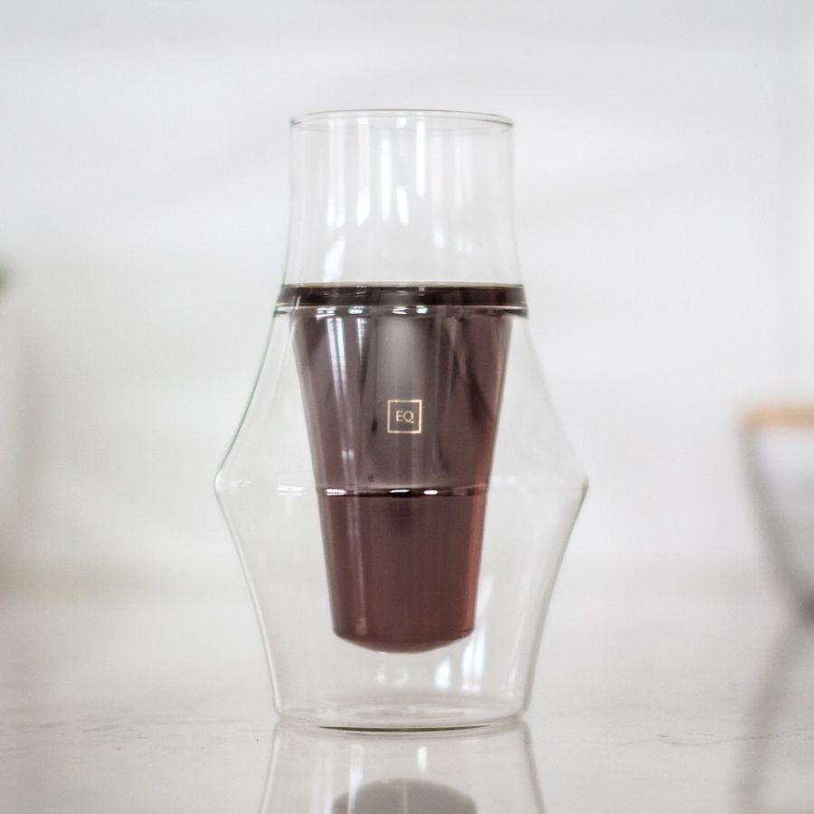 EQ断熱ガラス ダブルウォールグラス 150ml インスパイア2個セット KRUVE(クルーヴ)Tasting Set (INSPIRE\u0026INSPIRE) ※沖縄・離島 送料別途 KVQ1001IIの画像