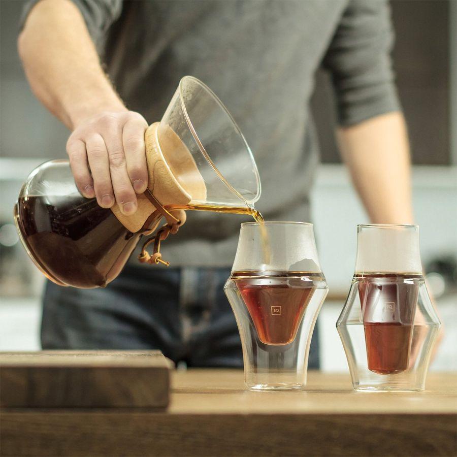 EQ断熱ガラス ダブルウォールグラス 150ml インスパイア2個セット KRUVE(クルーヴ)Tasting Set (INSPIRE\u0026INSPIRE) ※沖縄・離島 送料別途 KVQ1001IIの画像