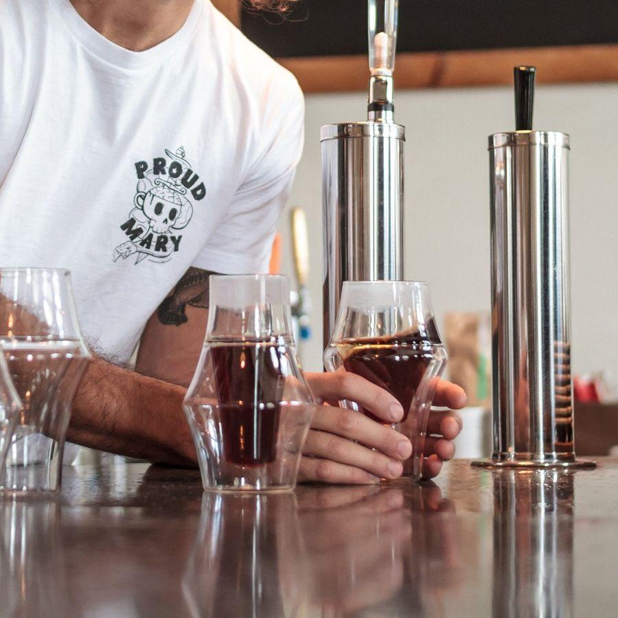 EQ断熱ガラス ダブルウォールグラス 150ml エキサイト2個セット KRUVE