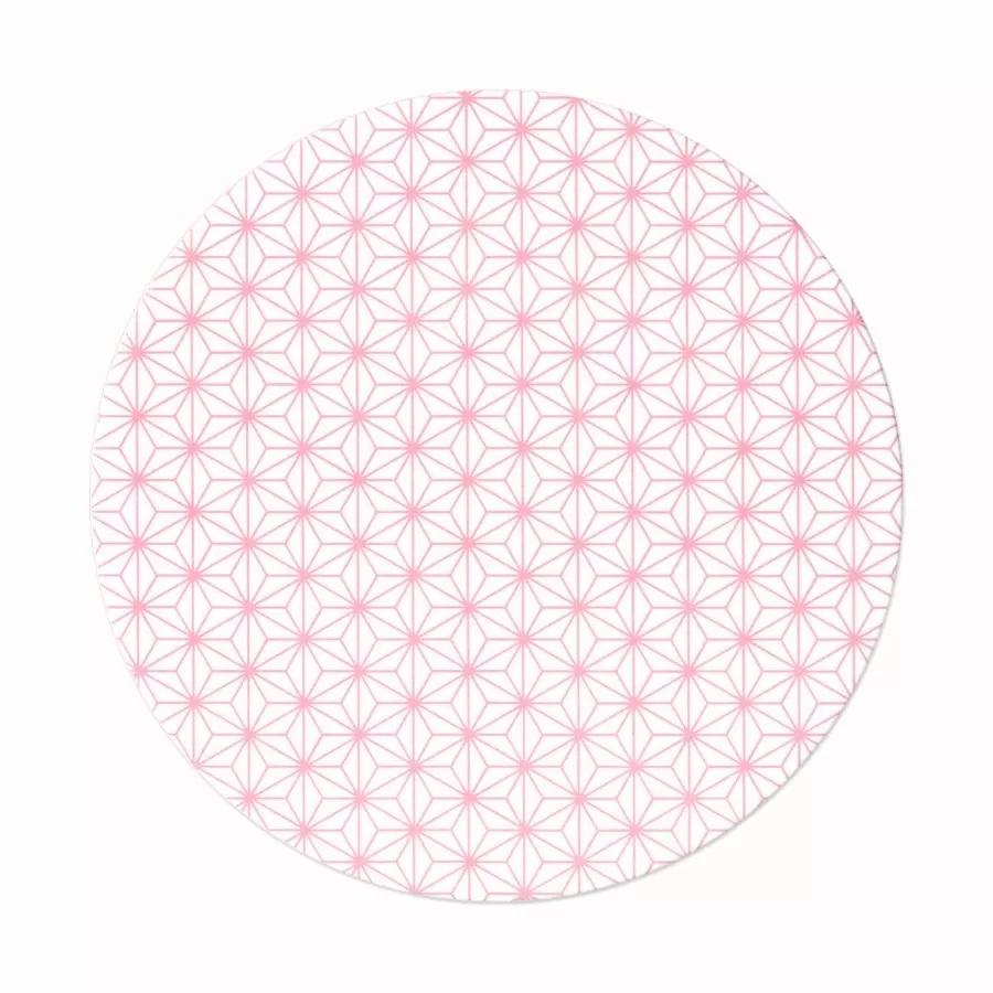 デザイン紙コースター 厚さ1mm/5,000枚 HANA/麻の葉 ※使い捨て