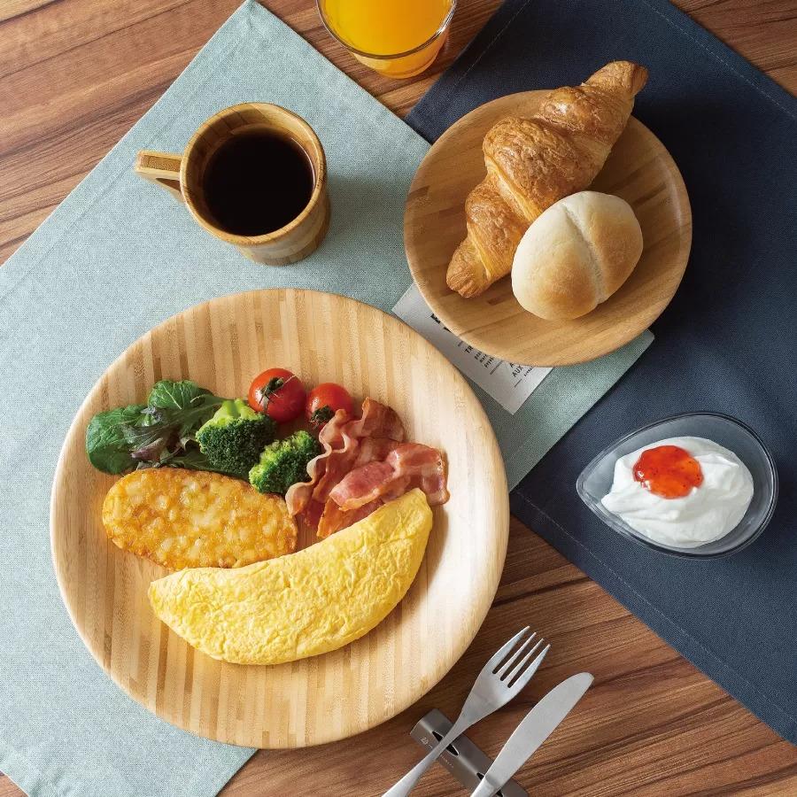 SHIMBI（シンビ） エコ竹製食器 プレート皿 大 ETHICLE(エシクル) ECL