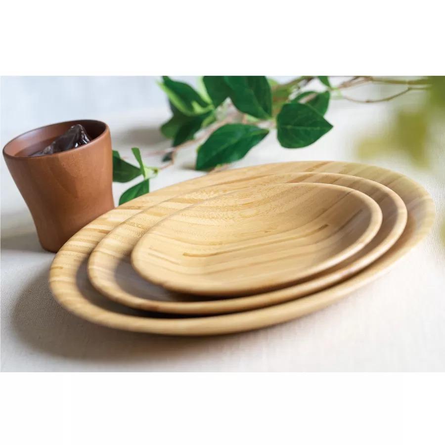 SHIMBI（シンビ） エコ竹製食器 プレート皿 小 ETHICLE(エシクル) ECL