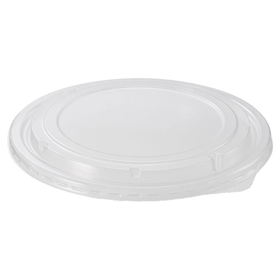 HEIKO フードカップ用 透明フタ浅型 1300ml用 50✖︎6 （300枚） 未晒フードカップ用透明フタ 185mm口径 300個 浅1300ml用 ※沖縄・離島