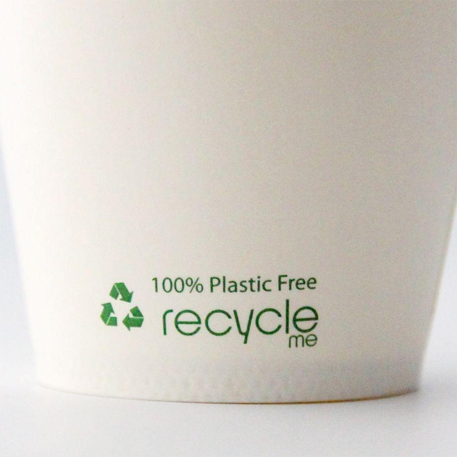 冷熱対応ECO紙コップ Recycle me 285ml(9オンス) 90mm口径 1,000個 ※沖縄・離島 送料別途 BMT-153の画像
