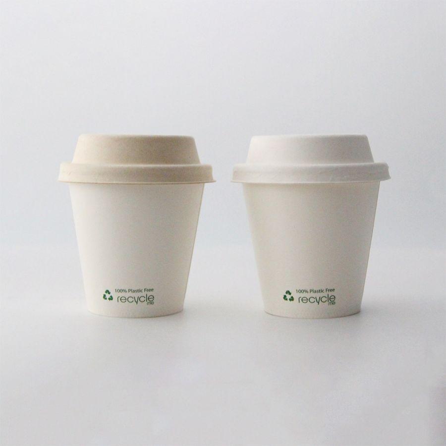 冷熱対応ECO紙コップ Recycle me 285ml(9オンス) 90mm口径 1,000個 ※沖縄・離島 送料別途 BMT-153の画像