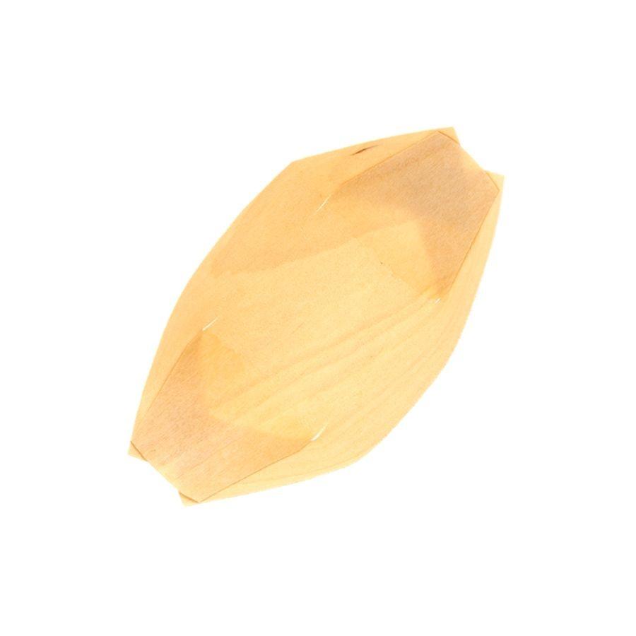 たこやき皿(白樺舟皿) 3寸 4,000個 約80×59×30mm ※沖縄・離島 送料別途 4636356の画像