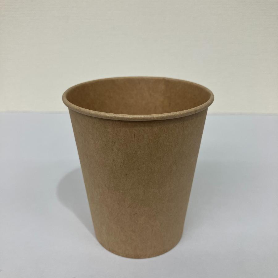 オール未晒紙コップ 205ml(7オンス) 72mm口径 3,000個 ※沖縄・離島 送料別途 AMPC-205の画像