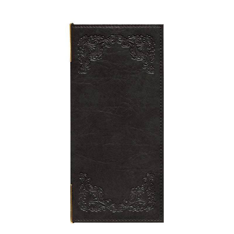 洋風メニューブック 縦小・4ページ ピンタイプ #960A シンビ(SHIMBI