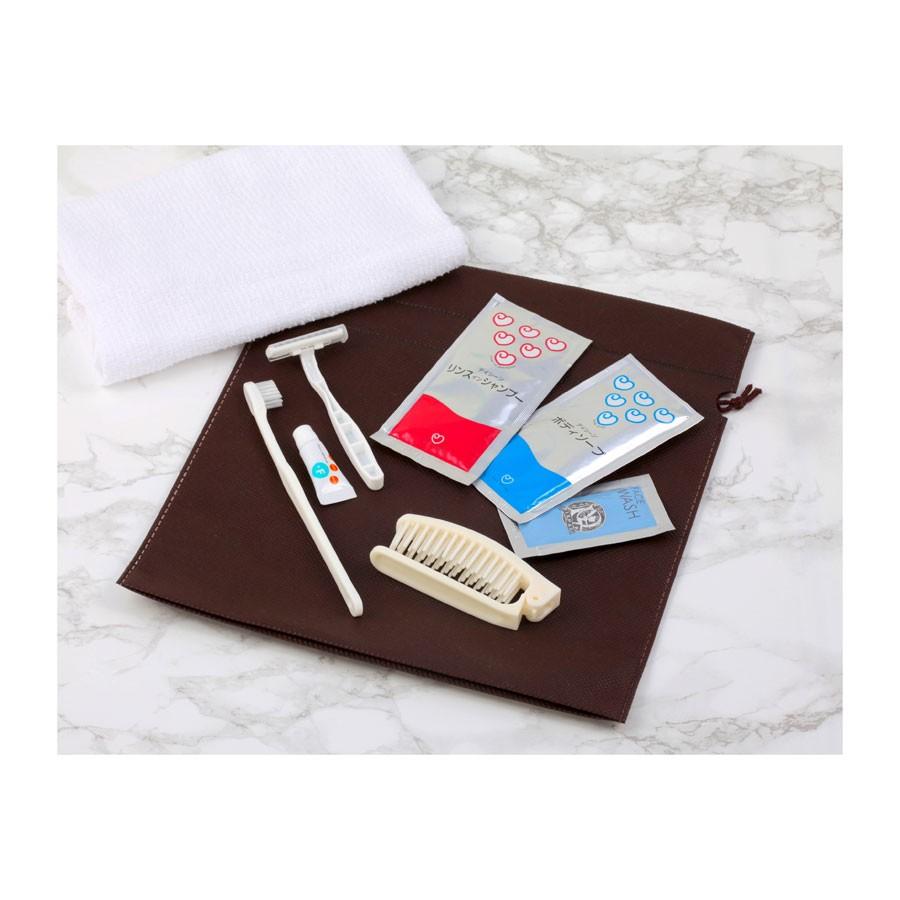 男女兼用アメニティセット 不織布巾着入り 1箱100セット入り Am 1 業務用 ホテル 旅館 アメニティ 代引き不可商品 Am 1 飲食店様向け通販サイトatta 通販 Yahoo ショッピング