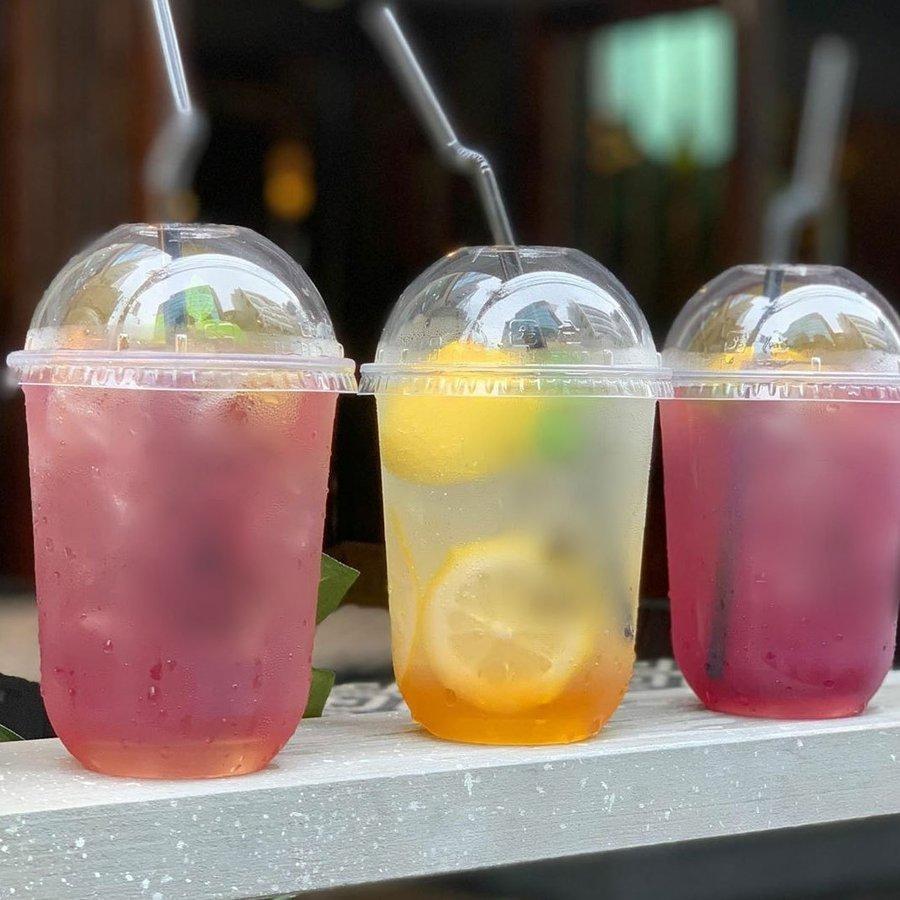 PP製U底クリアカップ 450ml(16オンス) 90mm口径 1,000個 (PP製) ※沖縄