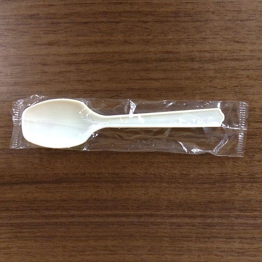 プラスチックスプーン 大スプーン 白・単袋入り 3000本入り 業務用 テイクアウト 使い捨て用 daispoon160pack