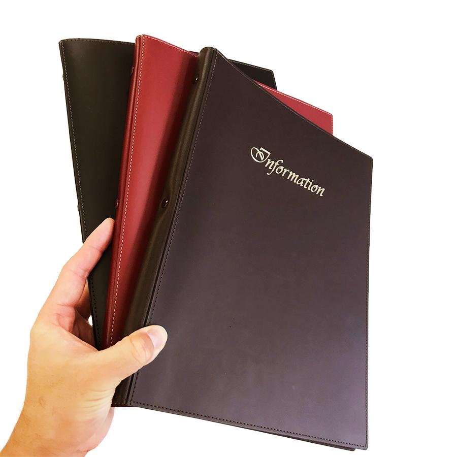 3点 王一博 レザーデザインA4バインダー　ファスナー付き❣️16日限定まで価額❣️ インフォメーションブック 革 A4・30穴バインダー・10ページ