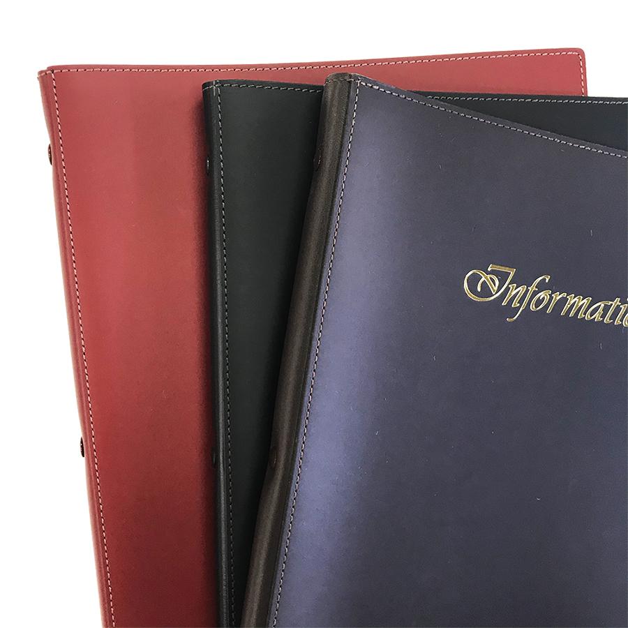 3点 王一博 レザーデザインA4バインダー　ファスナー付き❣️16日限定まで価額❣️ インフォメーションブック 革 A4・30穴バインダー・10ページ