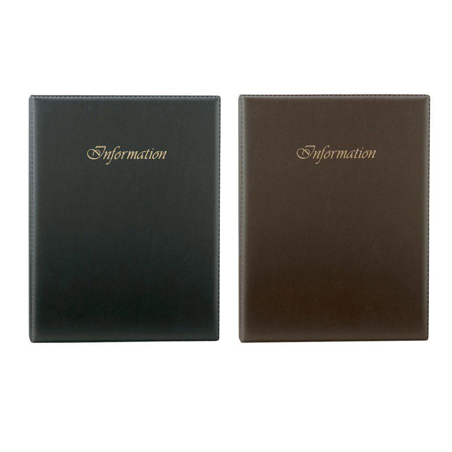 インフォメーションブック ※本体のみ※ A4・30穴バインダー・両サイド