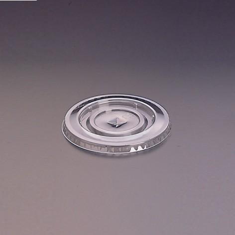 プラカップ用フタ 口径96mm 2000個 ストロー穴付き L-96X 平蓋X穴有