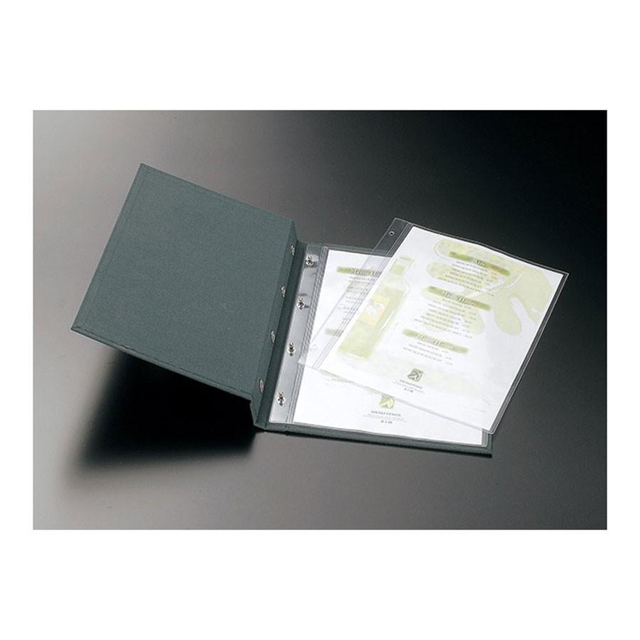 インフォメーションブック A4・4ページ ホックタイプ LIF-311 ホック式