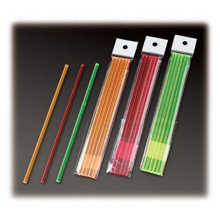 教授　アクリルマドラー マドラー 蛍光アクリル 六角型 5本1セット M-52 : 飲食店用品 atta