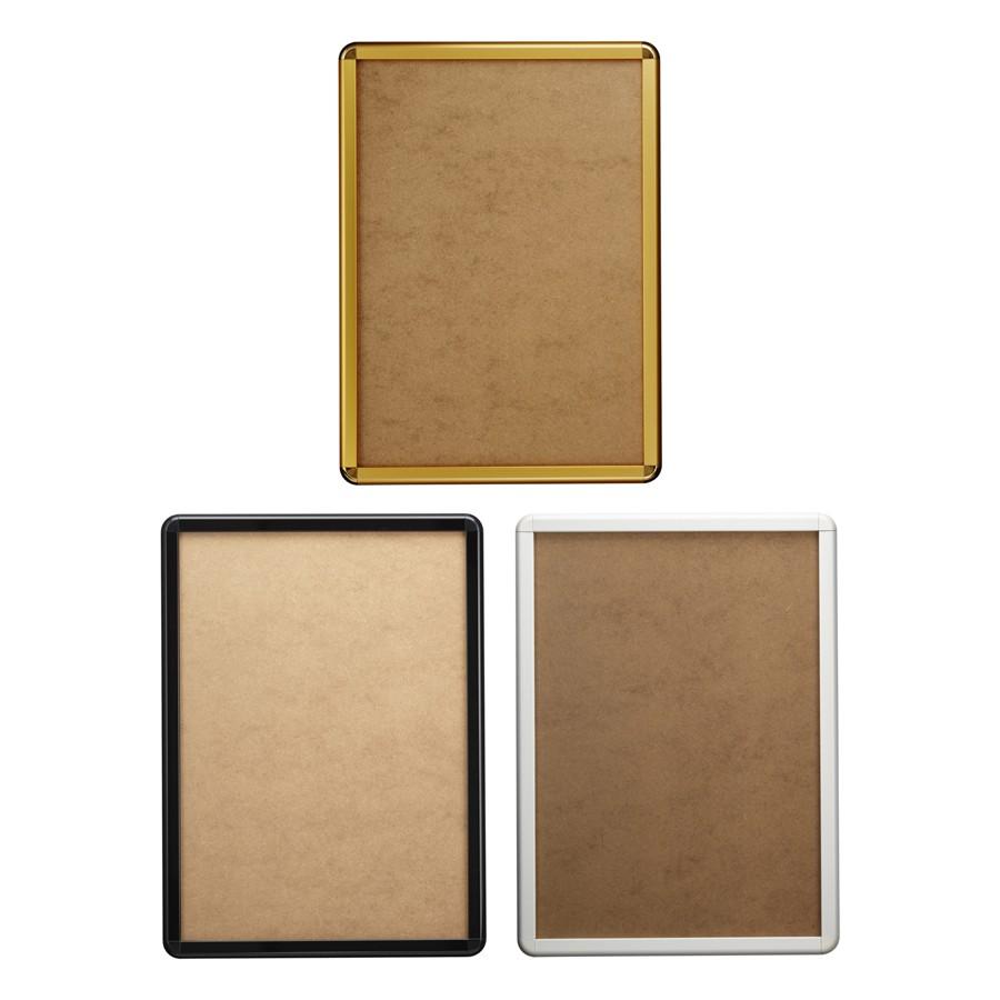 ポスターグリップ32R　屋内用・A1　ゴールド/ブラック/ホワイト　PG-32R-A1　※沖縄・離島 配送料別途　※納品先は法人のみ可能 フレーム 額縁 パネル