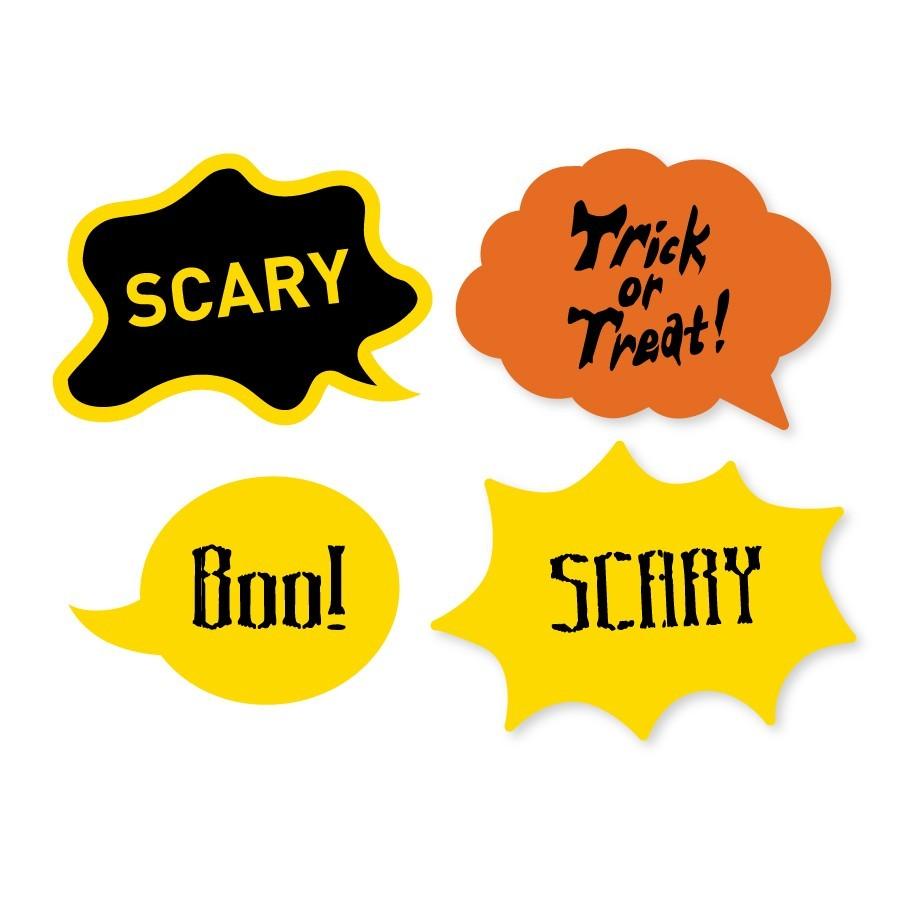 フォトプロップス ハロウィン 吹き出し4種 写真の小道具 写真撮影を楽しむアイテム Pr 23 Pr 23 Yh 飲食店様向け通販サイトatta 通販 Yahoo ショッピング