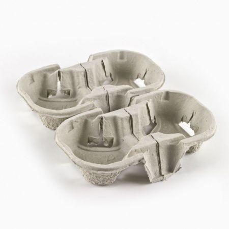 パルプモールドドリンクキャリア 330個 カップホルダー の商品画像