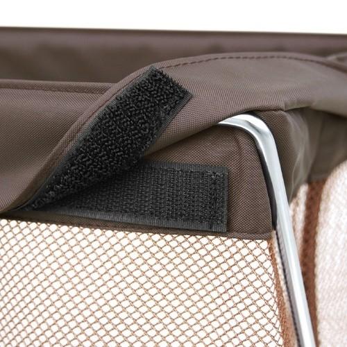 サイドワゴン・メッシュ Lサイズ グレー R-330 SAKI(サキ) 手荷物入れ