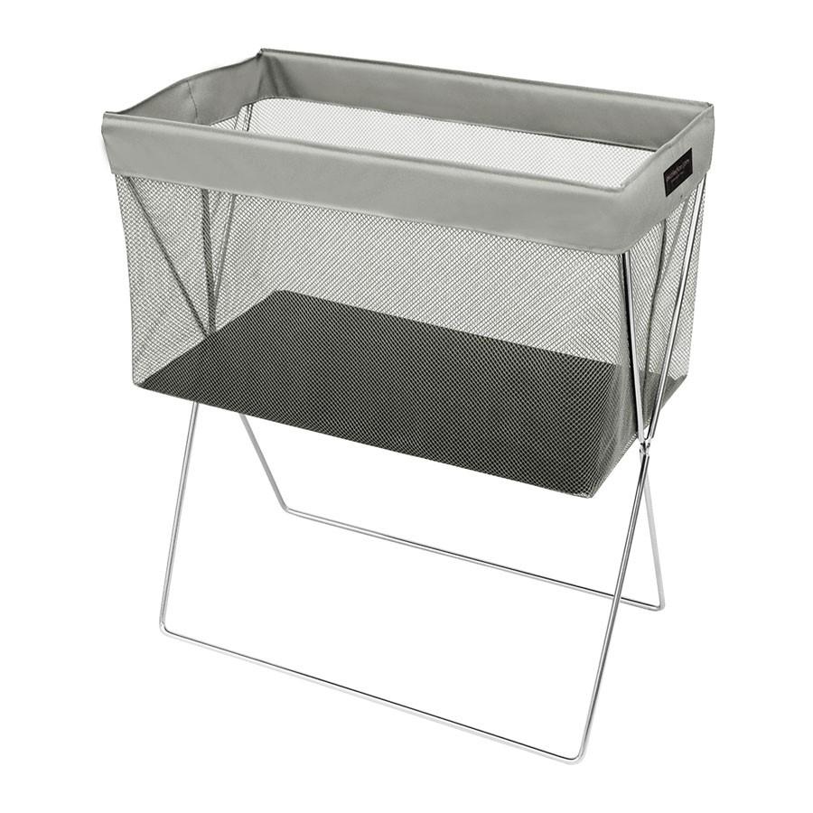 サイドワゴン 浅型・メッシュ Lサイズ グレー R-336 SAKI(サキ) 荷物