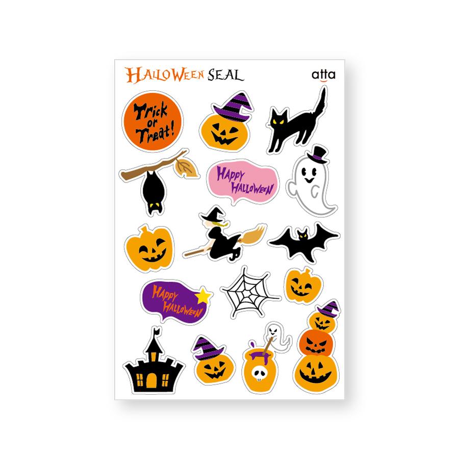 ハロウィンシール 16種類アソート ハロウィングッズ シール S0008 0015 S0008 0015 飲食店様向け通販サイトatta 通販 Yahoo ショッピング