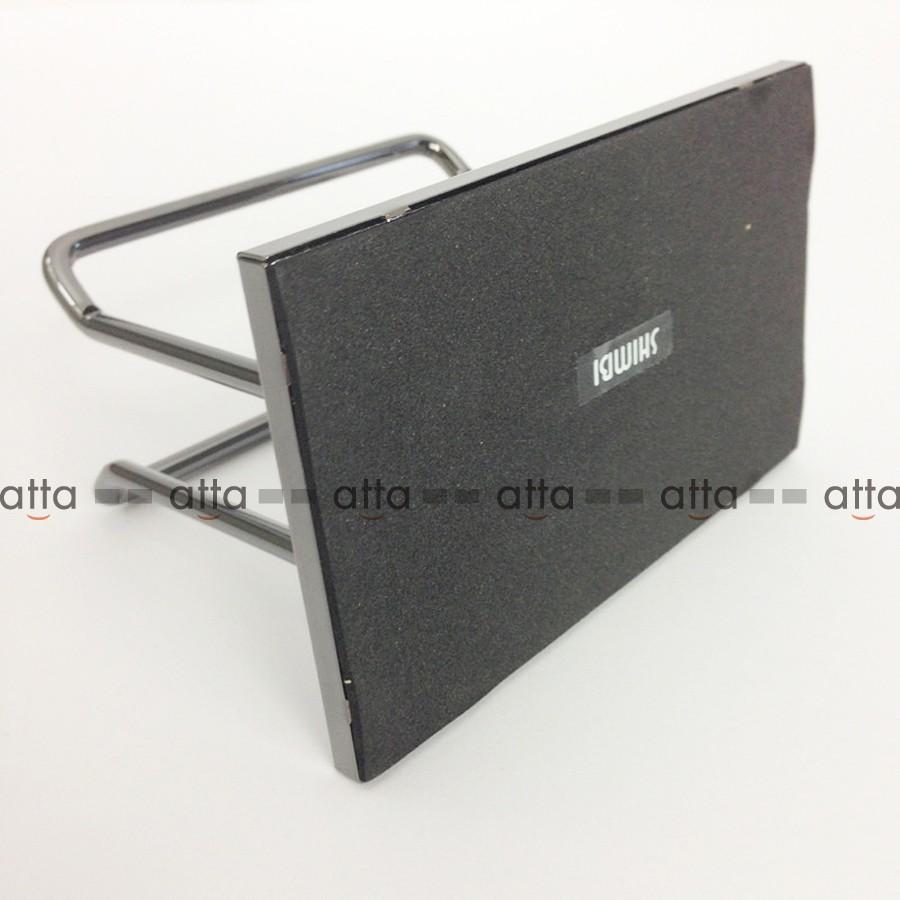 メニューブックスタンド 120xH85x75xミゾ巾22mm スチール SE-15 シンビ