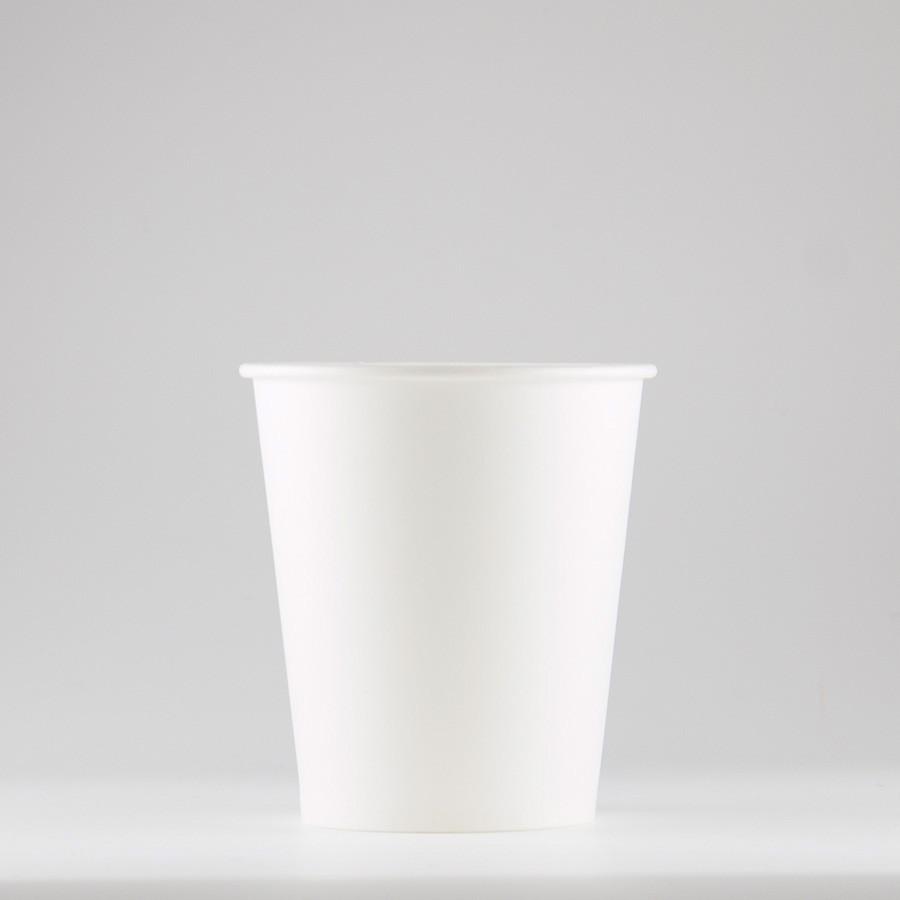 紙コップ　210ml(7オンス)　73.5mm口径 2,500個　SM-205無地(K)　※沖縄・離島 配送料別途