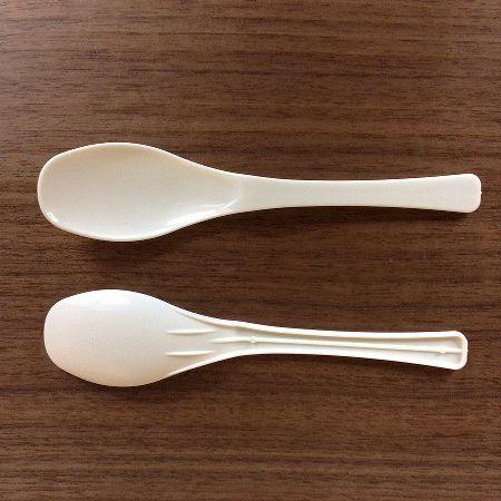 プラスチックスプーン スプーン #140 白・単袋入り 3000本入り