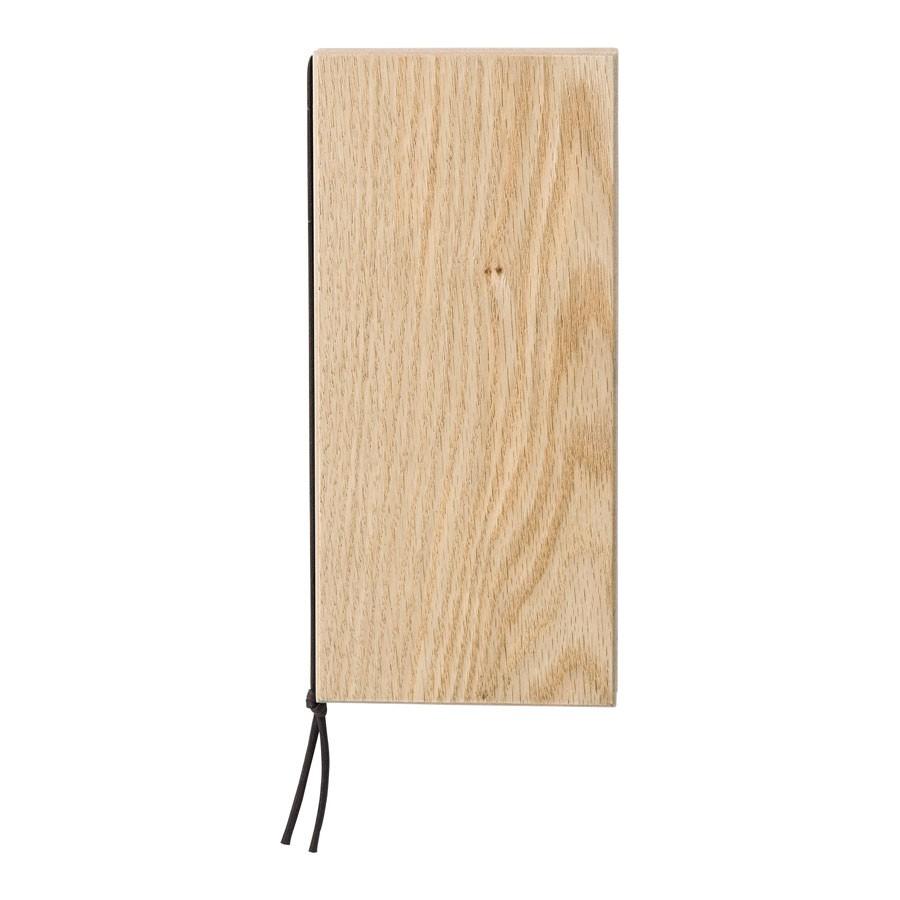 木製メニューブック 縦小・4ページ 紐タイプ WB-915(紐タイプ) MDF