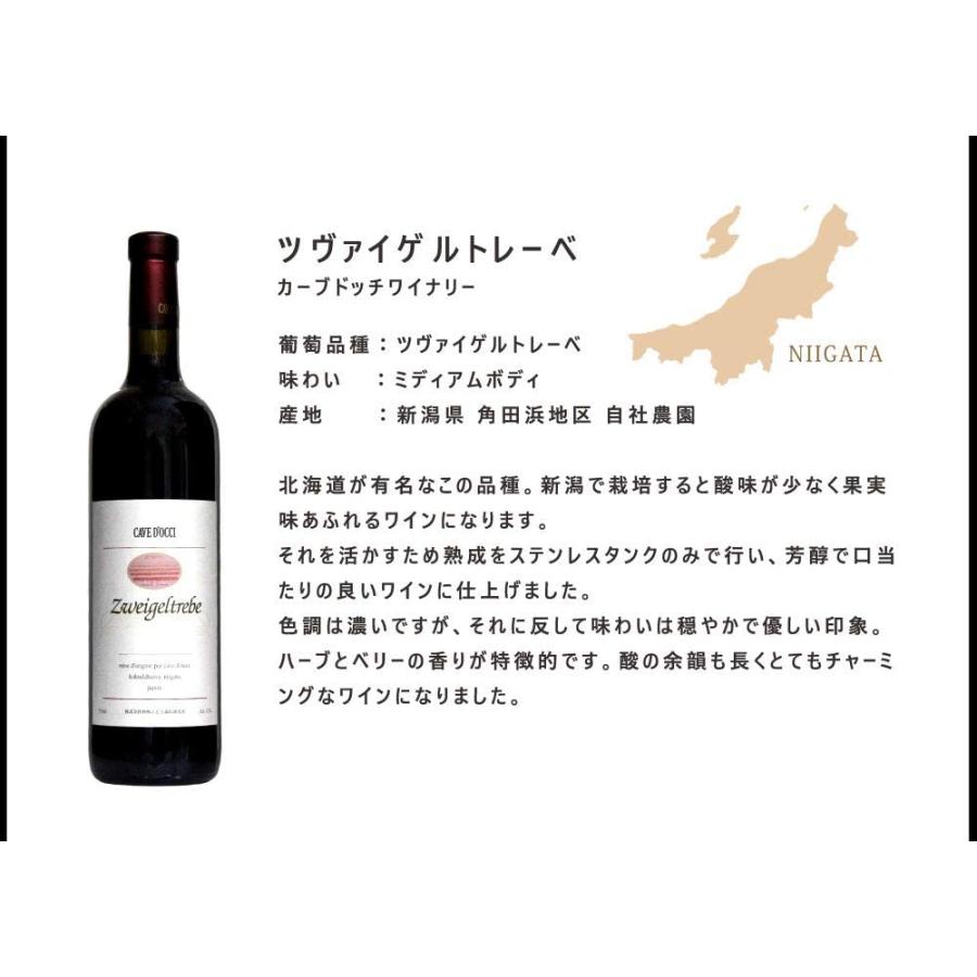日本ワイン長野ワイン 赤ワイン4本セット 送料無料 「産地別・赤ワイン 4本セット」 ワインセット 赤ワイン