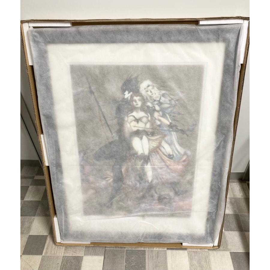 天野喜孝 トライアングル ミクスドメディア EA. 4/20 FF4