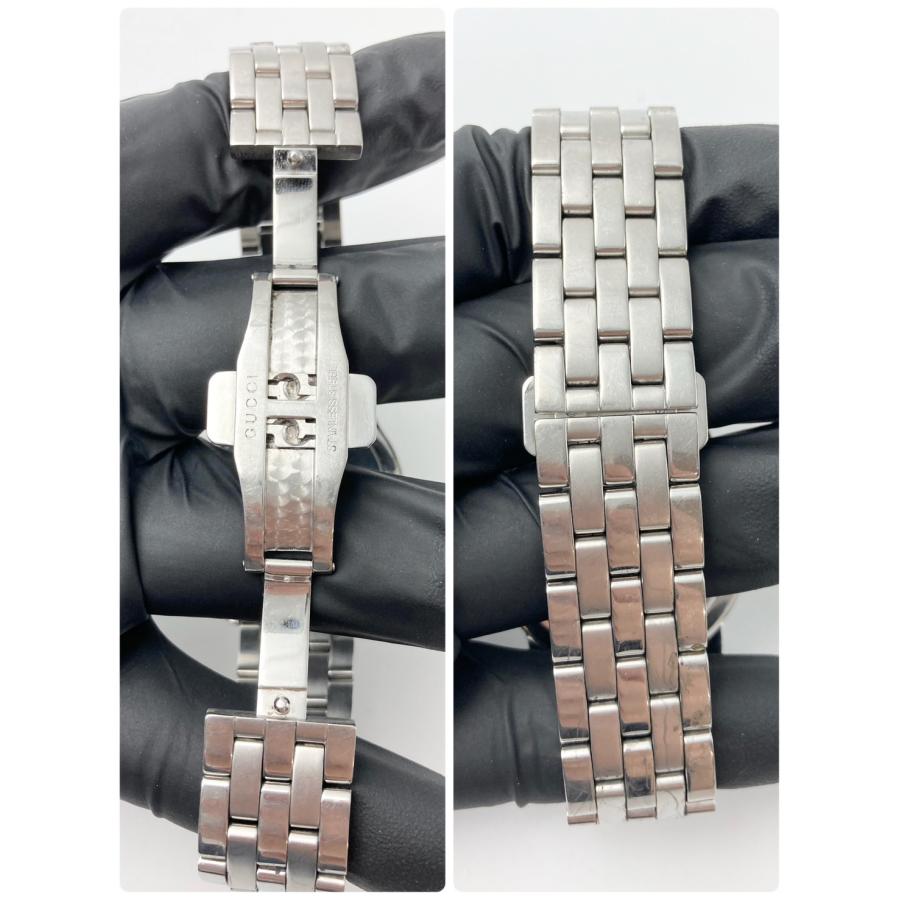 GUCCI グッチ 腕時計 5500XL クォーツ GUCCI GUCCI グッチ 5500XL 腕時計 黒文字盤 ダイヤ クォーツ